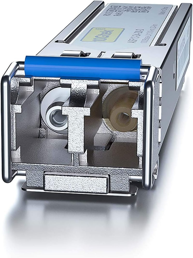 10Gtek 1000Base-LX Gigabit SFP LC SingleMode Transceiver, Mini-GBIC Module for Cisco GLC-LH-SMD, Meraki MA-SFP-1GB-LX10, Ubiquiti UniFi, Fortinet, Mikrotik, TP-Link TL-SM311LS, 1310nm, DDM, 10km - Image 2